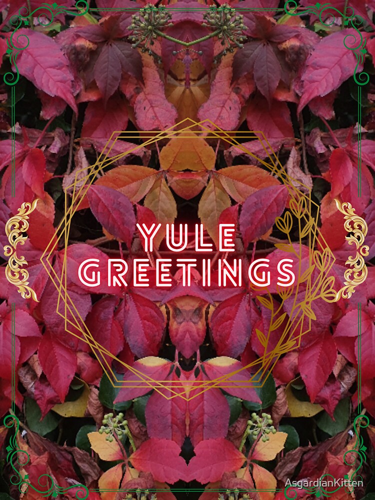 Yule Greetings by AsgardianKitten