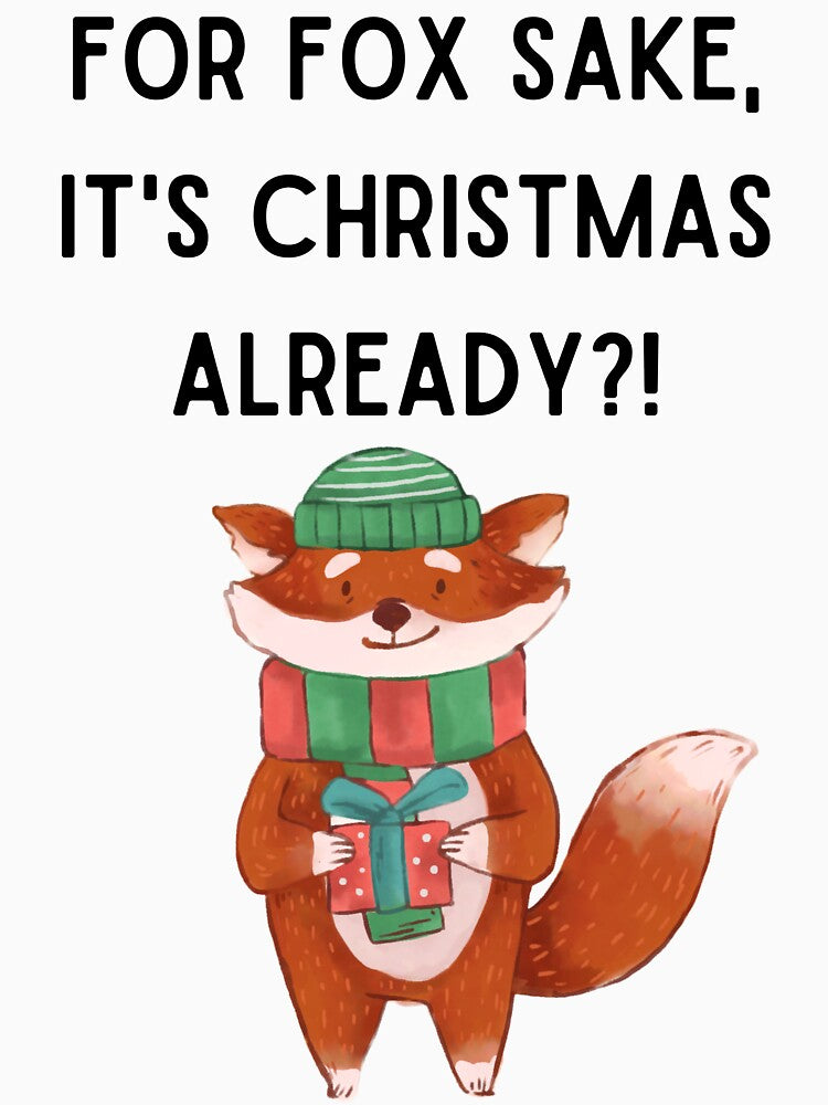 Fox Christmas Pun by Kristin Orsi