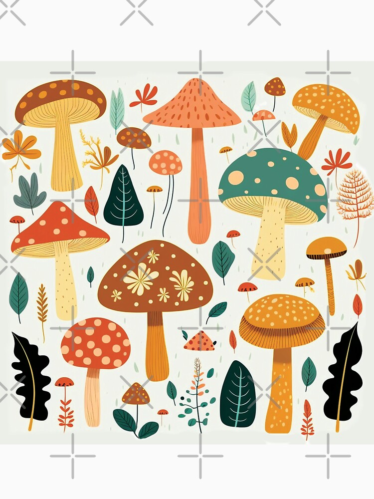 Mushroom pattern#3 by FunArt4You
