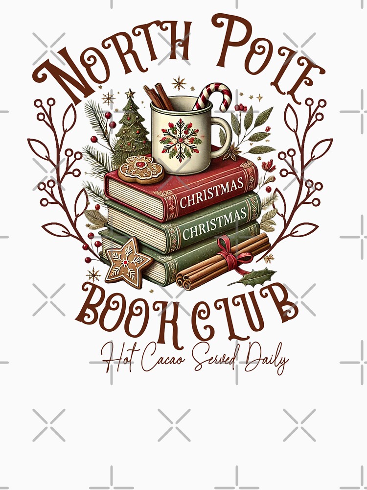 All Booked for Christmas PNG | Christmas Books Png | Book Lovers Png | Librarian Gift Png | North Pole Book | Christmas Club Png by PixelBlooming