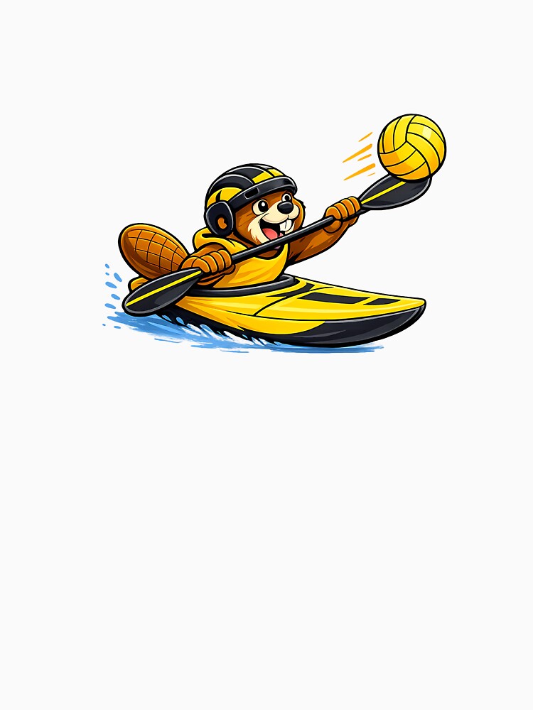 Beaver Canoe Polo Goalie Quick Save by Ombrya