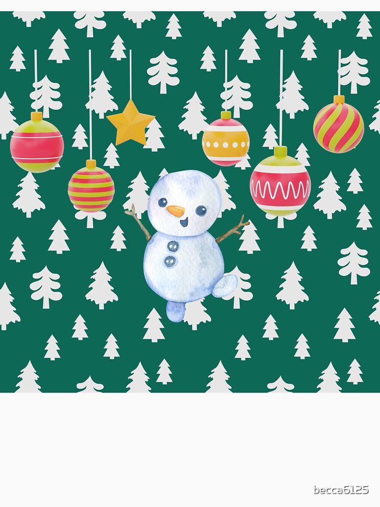 Happy Snowman by becca6125