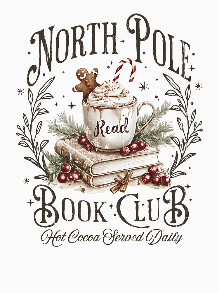 North Pole Book Club by eroseaillustrat