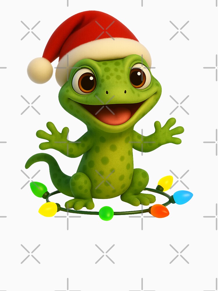 Lizard Christmas Lights by Sillytoe