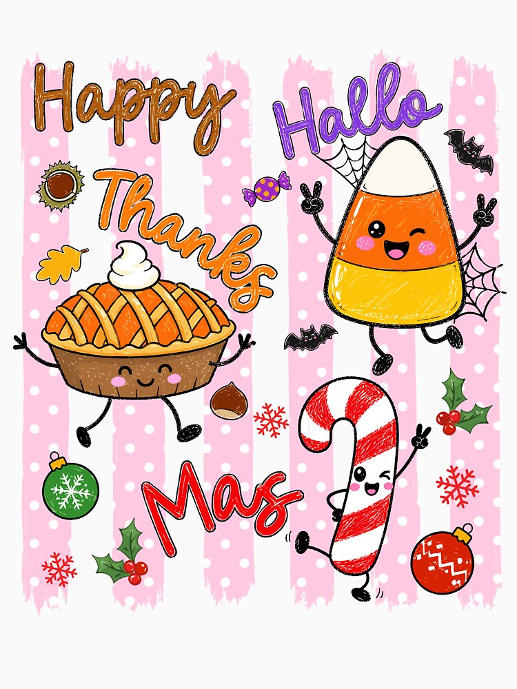 Festive Holiday Mashup Cartoon Design by RDGNR