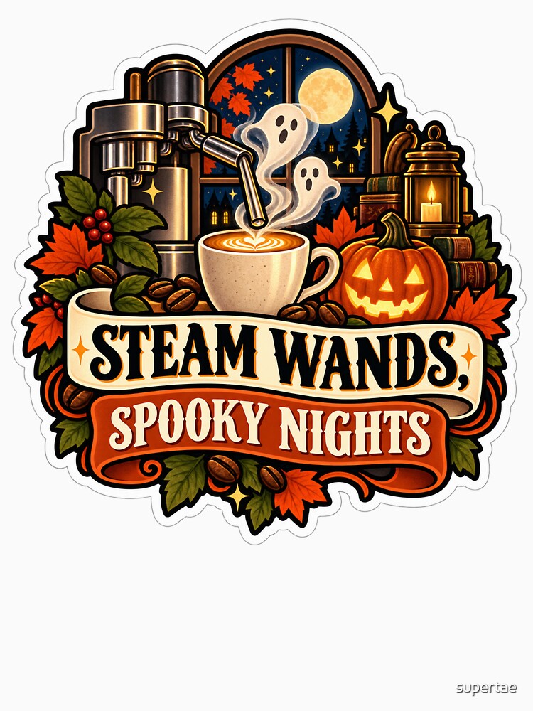 Steam Wands, Spooky Nights Barista by supertae