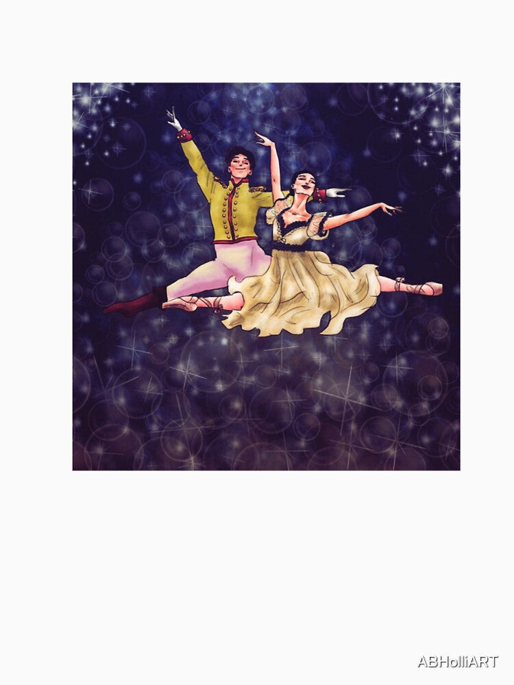 Pas Des Deux Nutcracker Illustration by ABHolliART