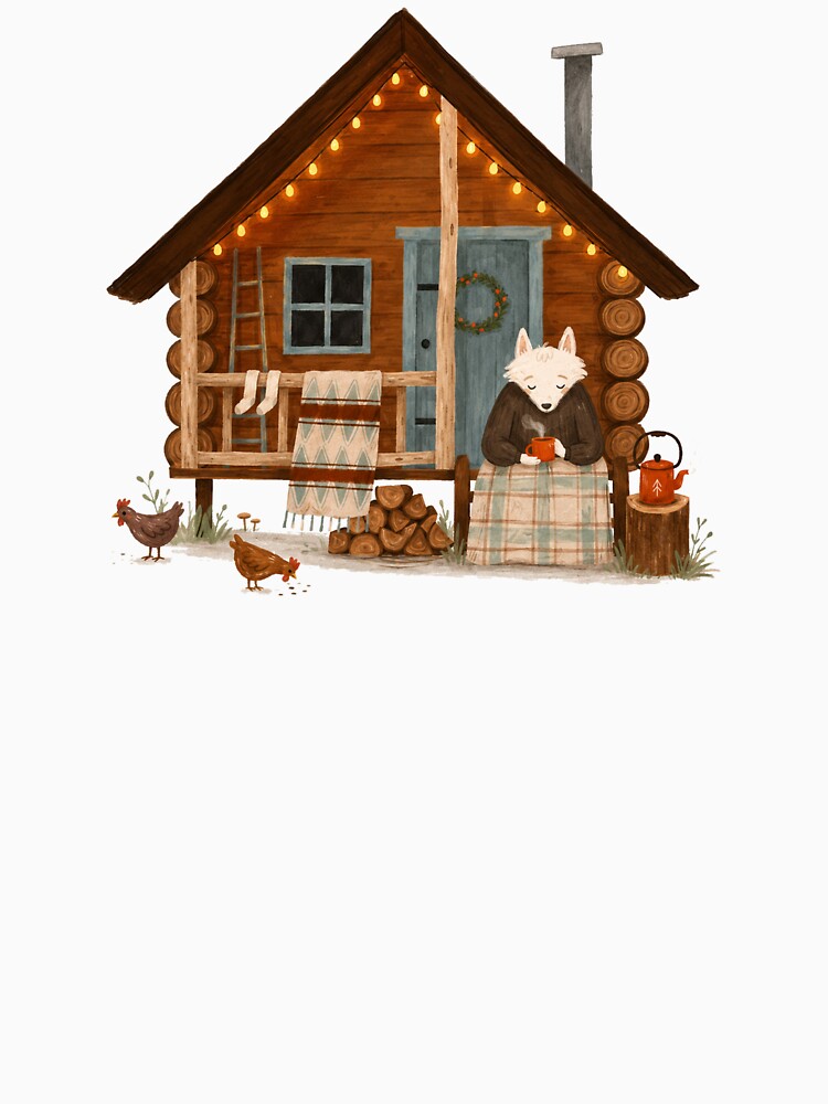 Cozy Cabin Evening by huynhdeeptry