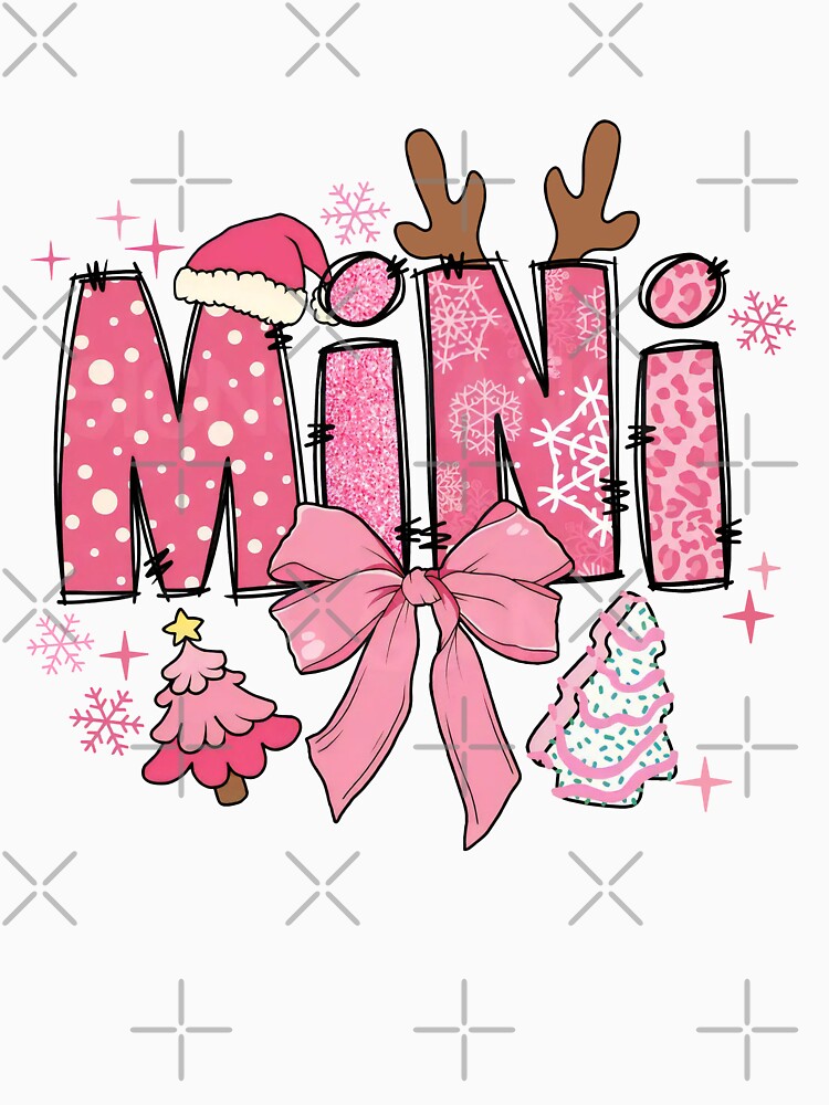 Mini Christmas Pink by nor-my