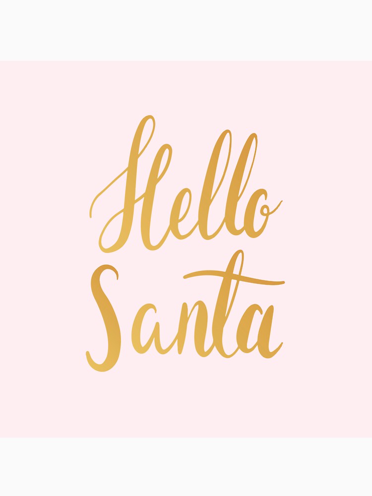 Hello Santa by newburyboutique