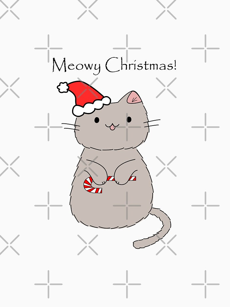 Candy Cane Cat! by jube-jube