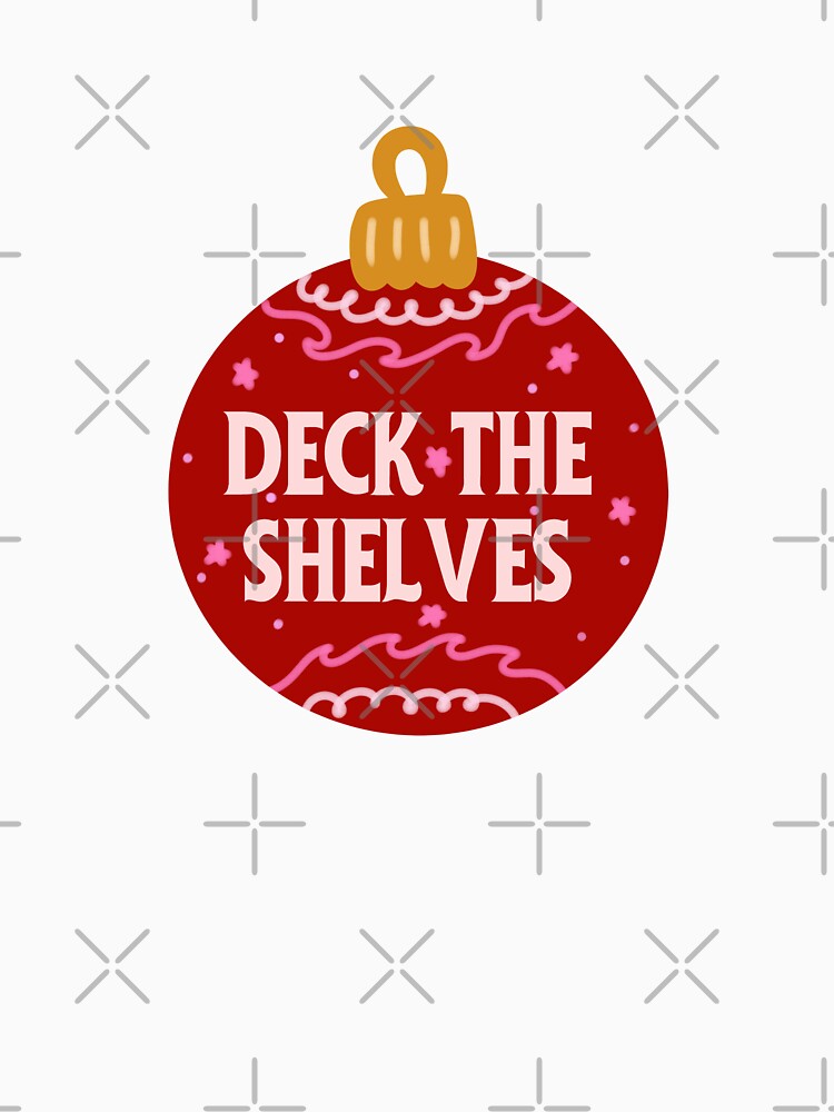 deck the shelves - bookish christmas by Neadoodles
