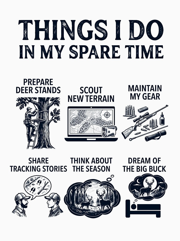 Funny Hunting Lover Spare Time Activities by dian-rody-crest