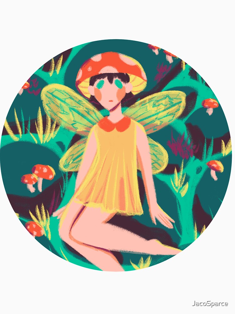 Fairy With A Mushroom Hat by JacoSparce