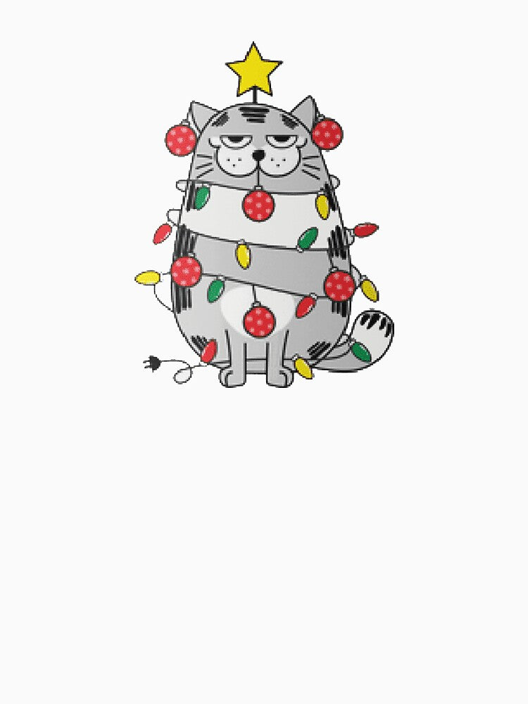 Grumpy Christmas Cat by aalbouch