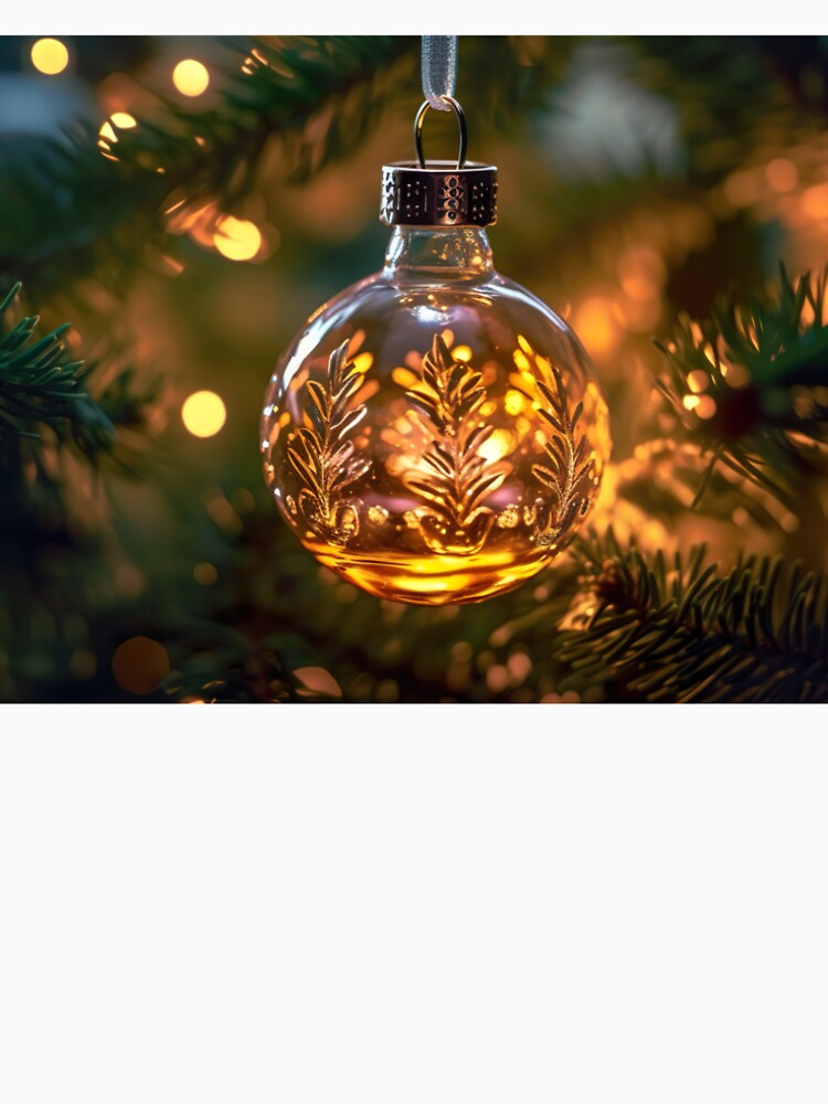 Christmas - Glass Ornament by KootenayDesigns
