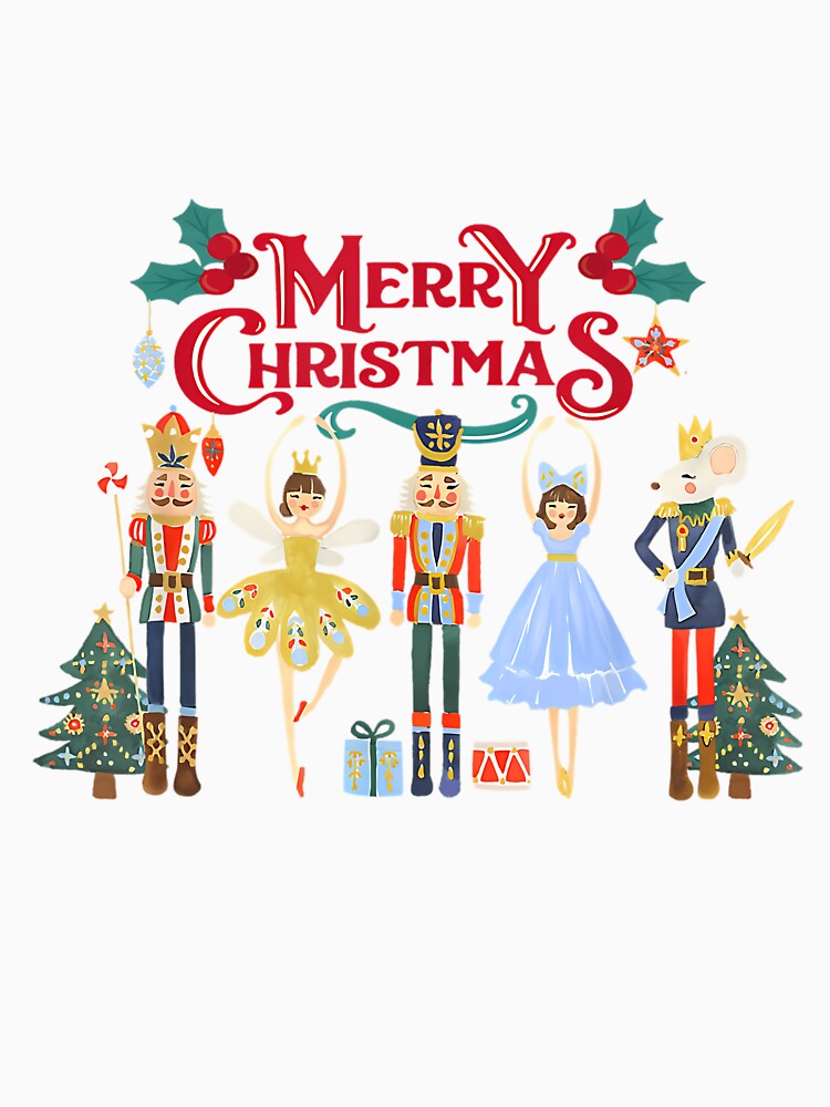 Nutcracker Merry Xmas Sugar Plum Fairy Nutcracker Ballet by Pricityy
