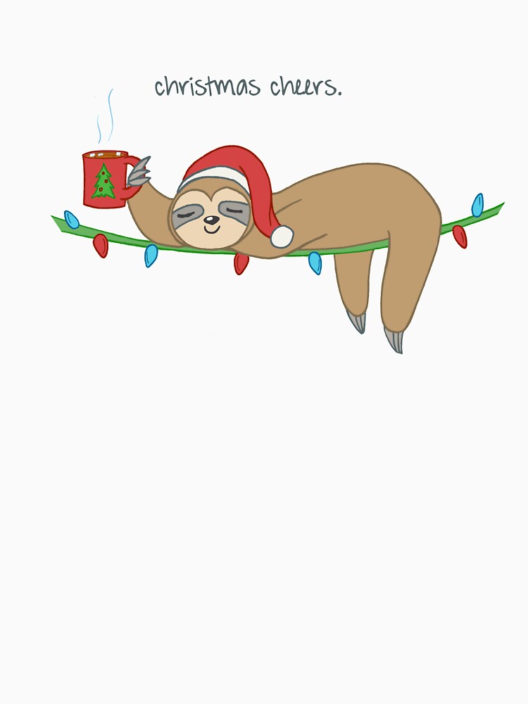 Christmas Cheer Sloth by stacree