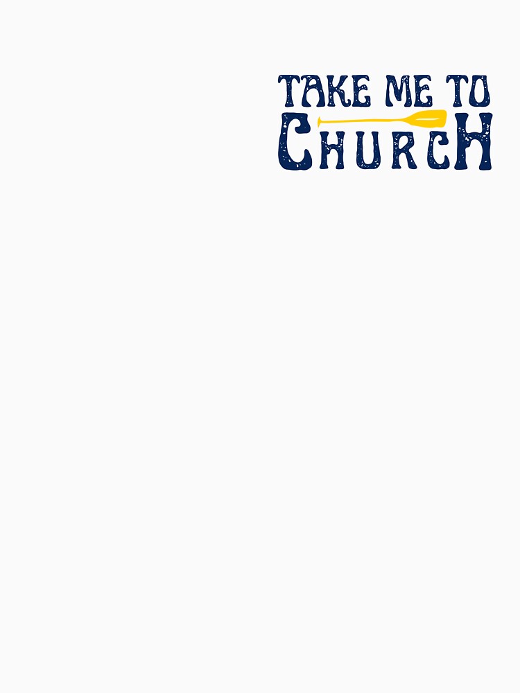 Kayak take me to church outdoor sticker by paddlesmack