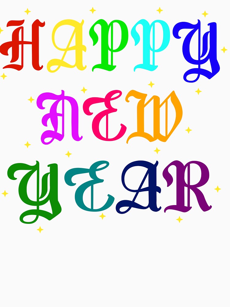 Happy New Year Art by PrintDesign-Hub