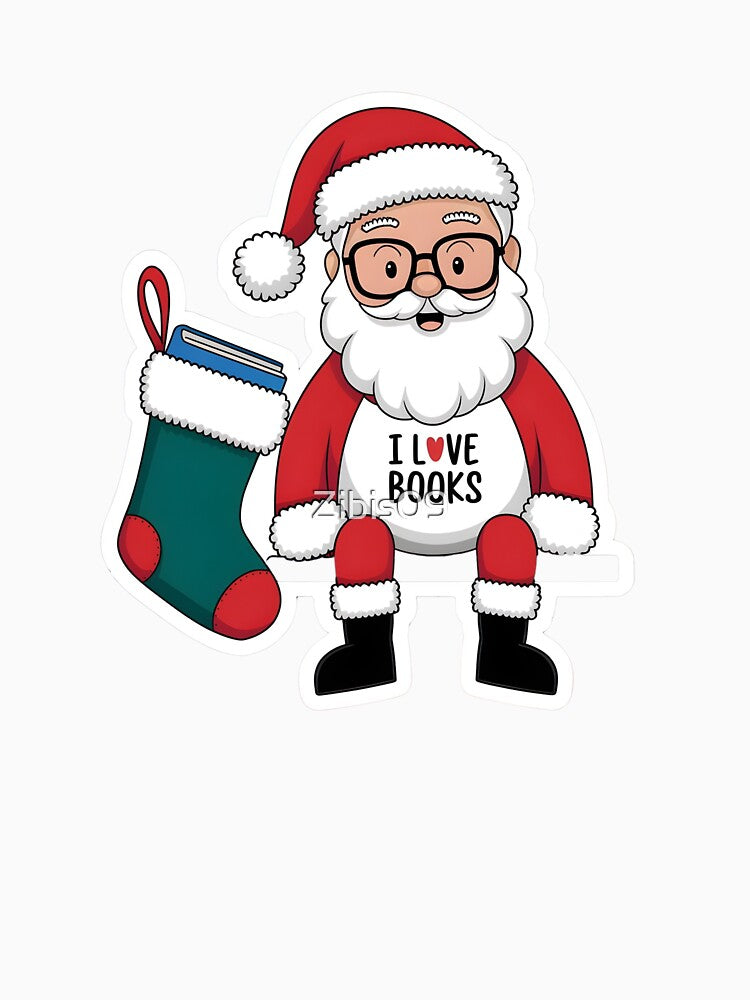 Bookish Christmas | Bookish Winter | I Love Books by Zibis09