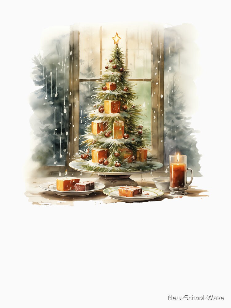 Christmas Window Scene by New-School-Wave