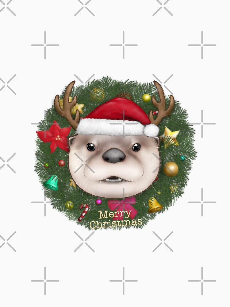 Christmas Otter 3 by OTTERFAMILY