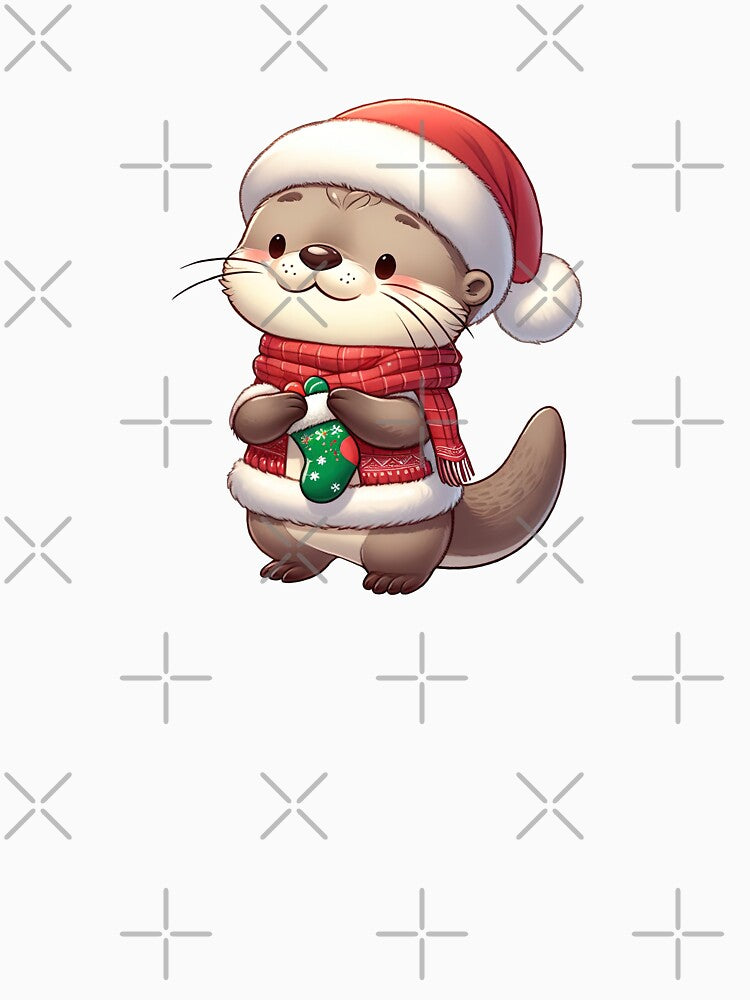 Christmas Otter Santa by KAI-Studio