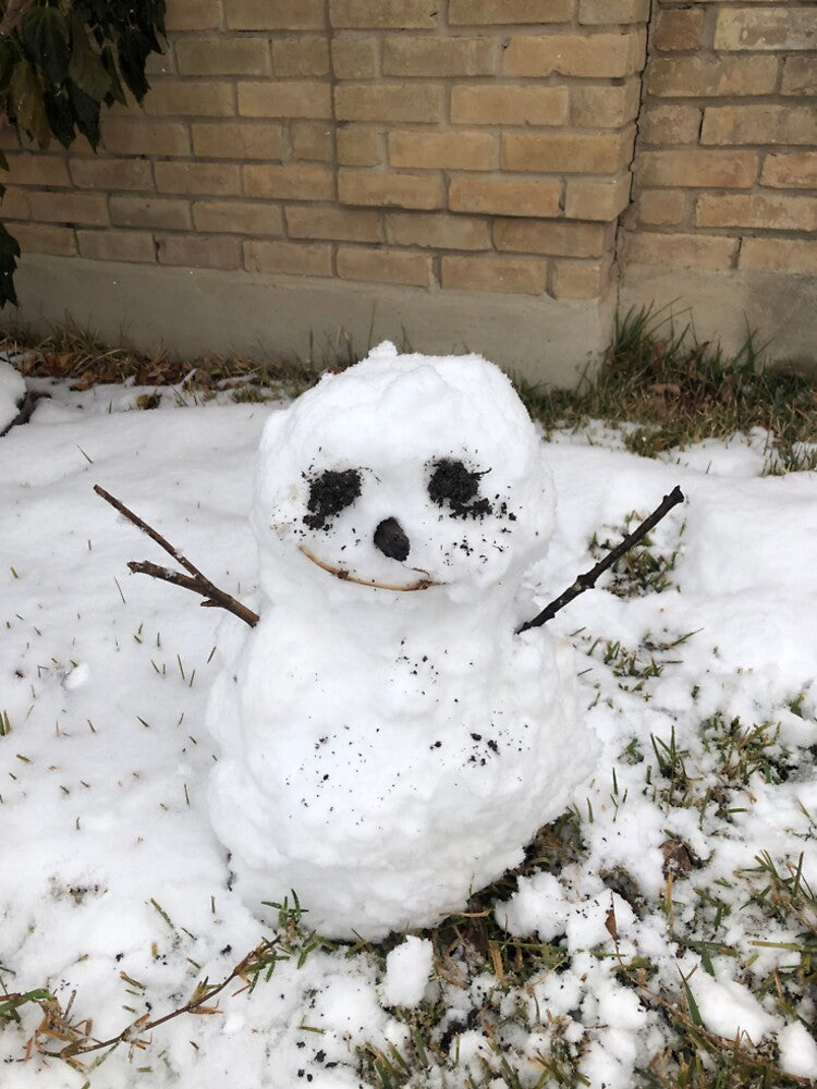 Cute Snowman by Catherine Kerr