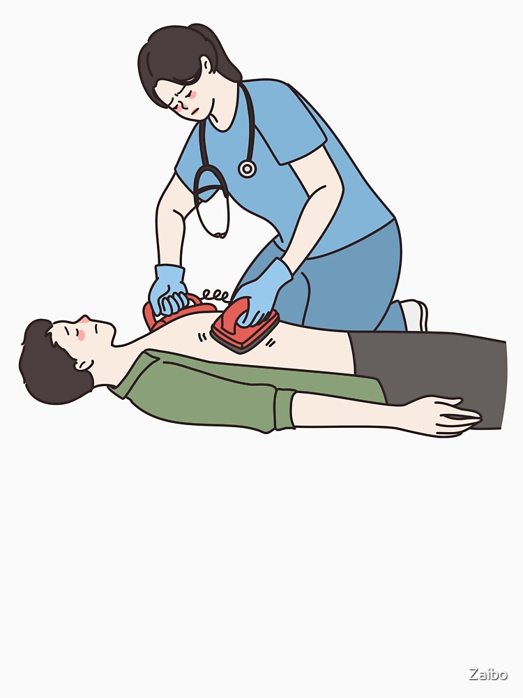 Cardiac Nurse Christmas Crew by Zaibo