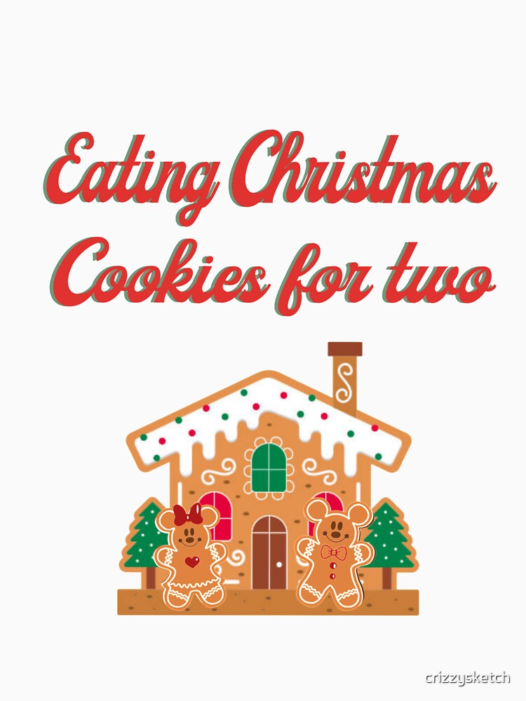 Jolly eating christmas cookies for two quote by crizzysketch