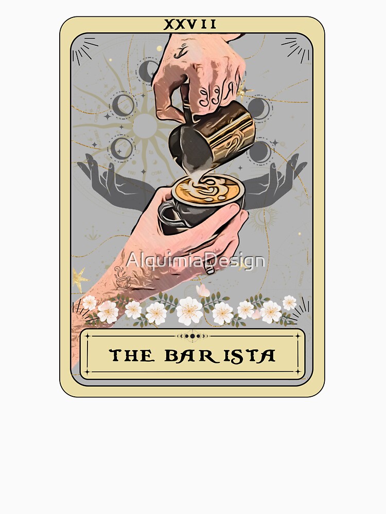 The Barista Tarot Card, Barista by AlquimiaDesign