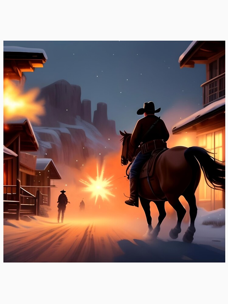Cowboy and Cowgirl Christmas NO.27-  (4) by SpecialForceART