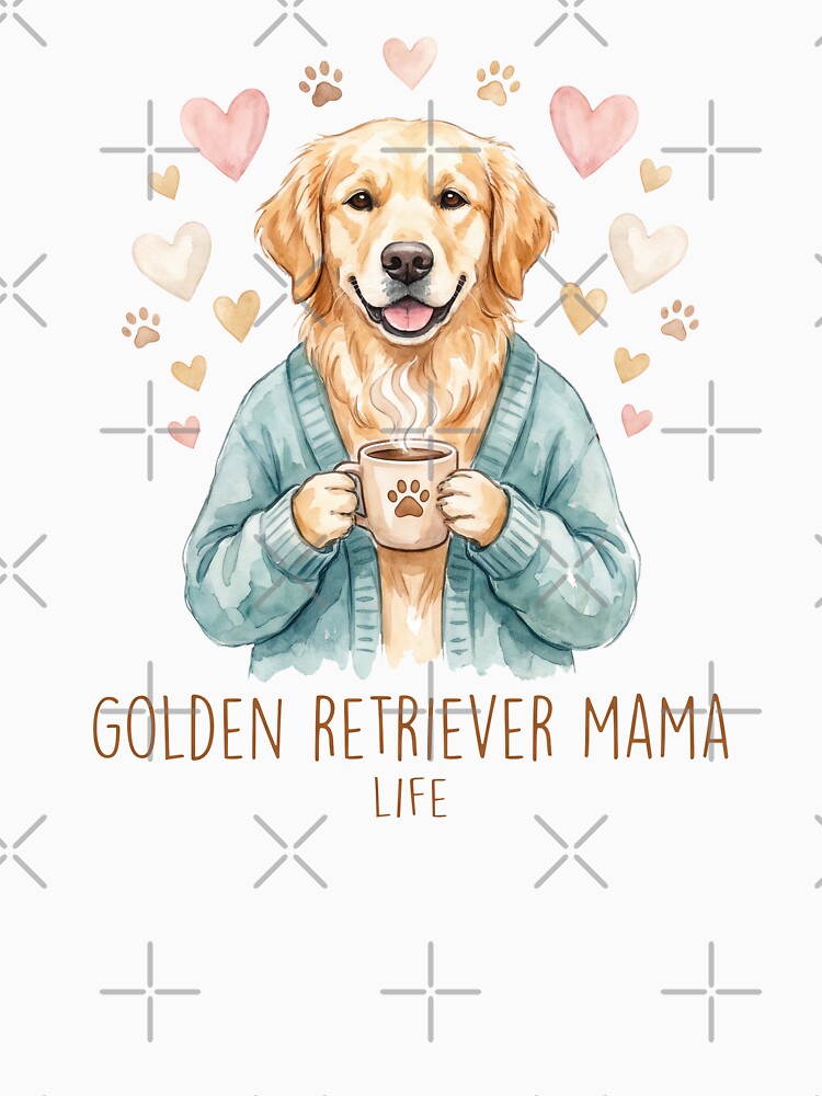 Golden Retriever Mama Life by zoughlal