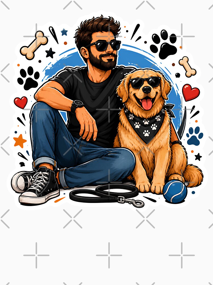 Dog dad by Vexorask