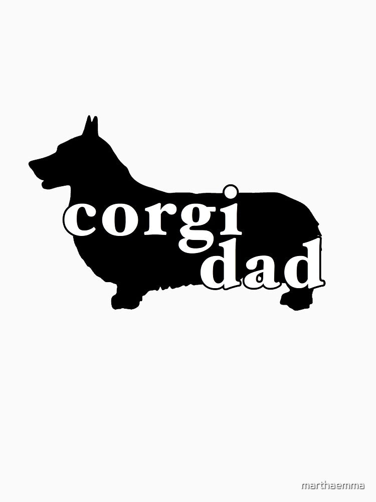 corgi dad by marthaemma
