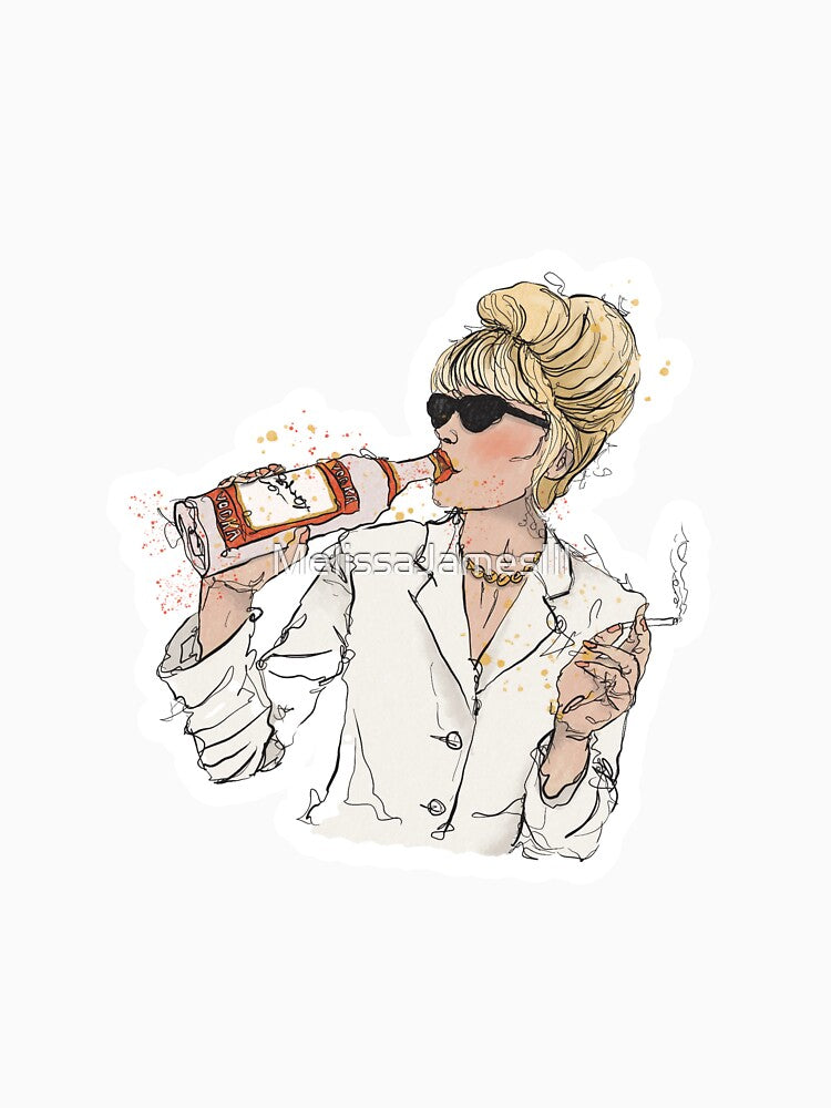 Absolutely Fabulous – Patsy Stone Sweetie Darling Icon by MelissaJamesIll