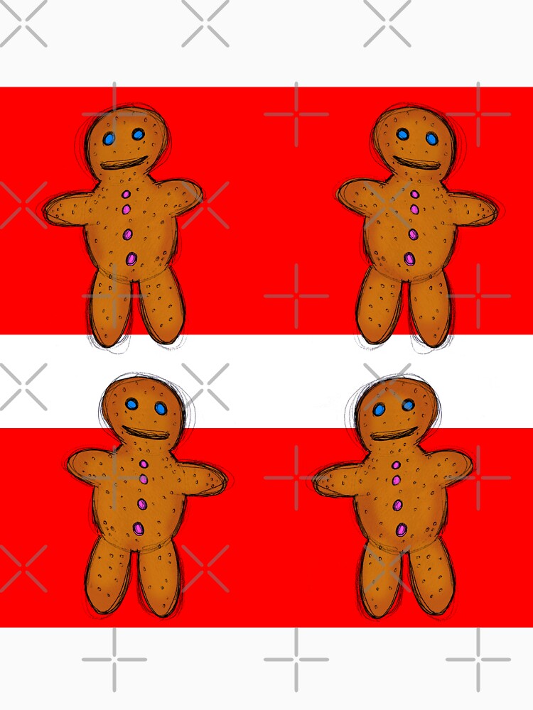 badly drawn gingerbread man by IanByfordArt