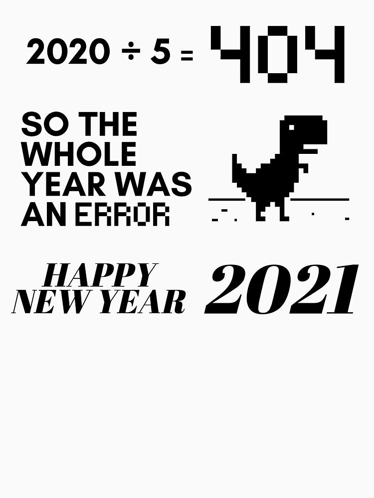 Funny happy new year 2021 by AverageApparel