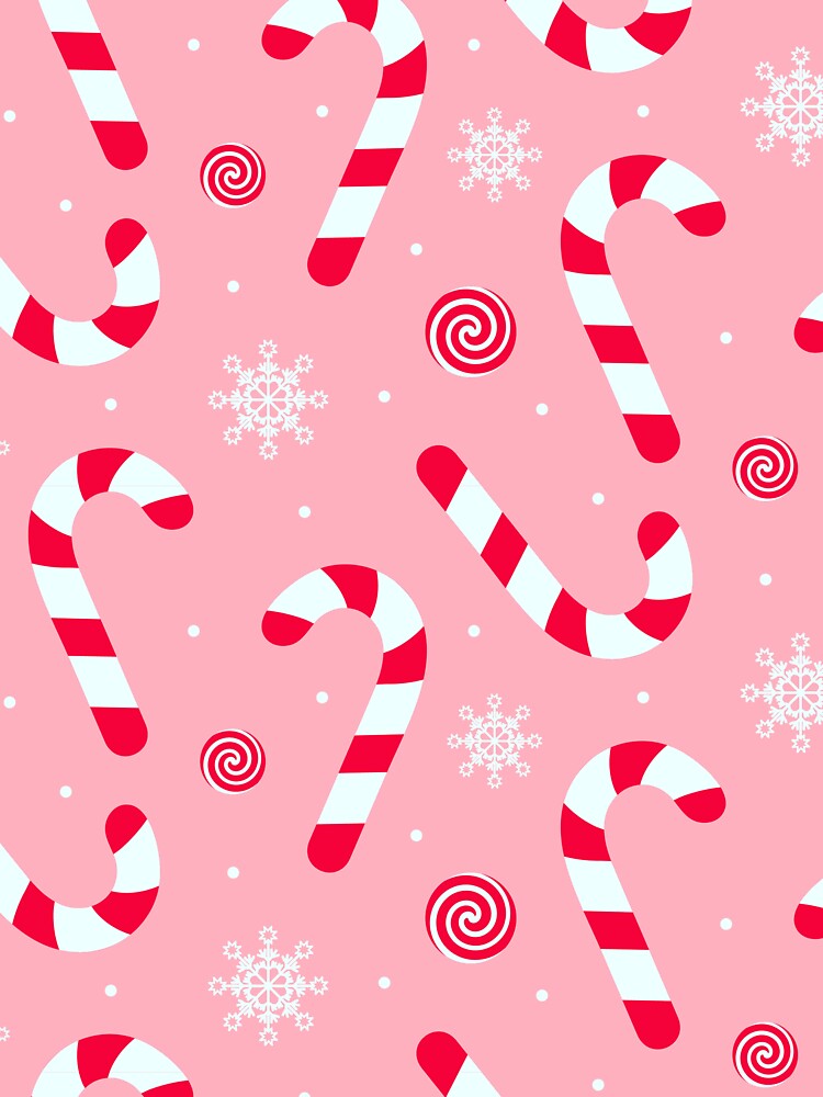 Pink Christmas Candy Canes by newburyboutique