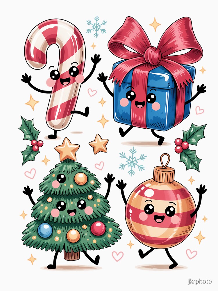 Festive Christmas Characters by jkrphoto
