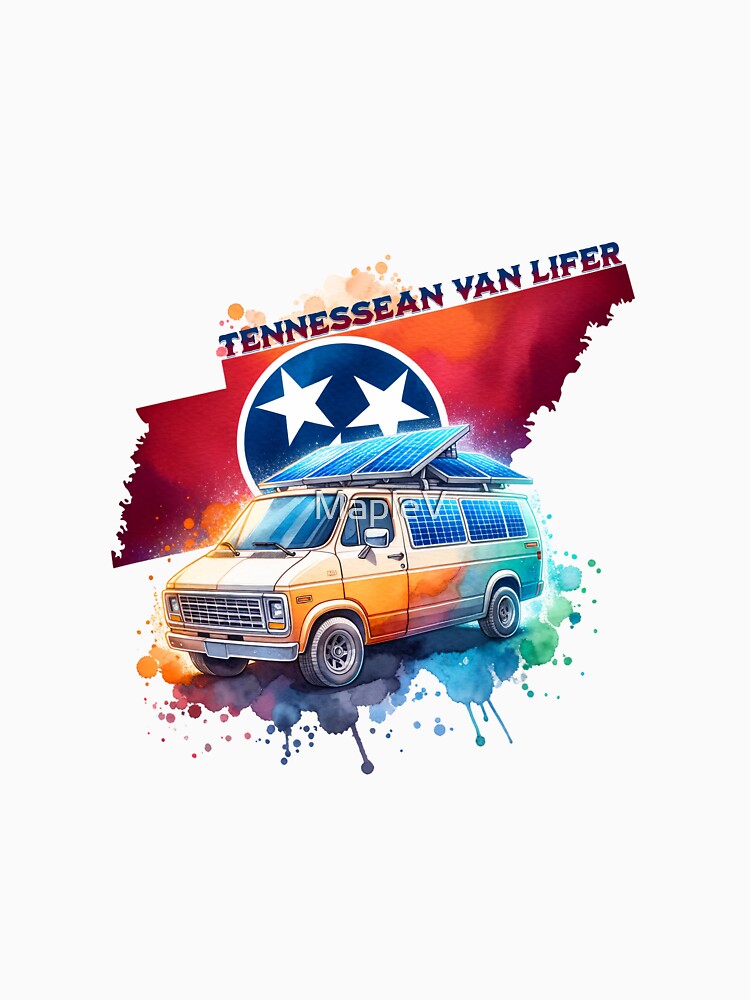 Tennessean Van Lifer - Watercolor by MapleV