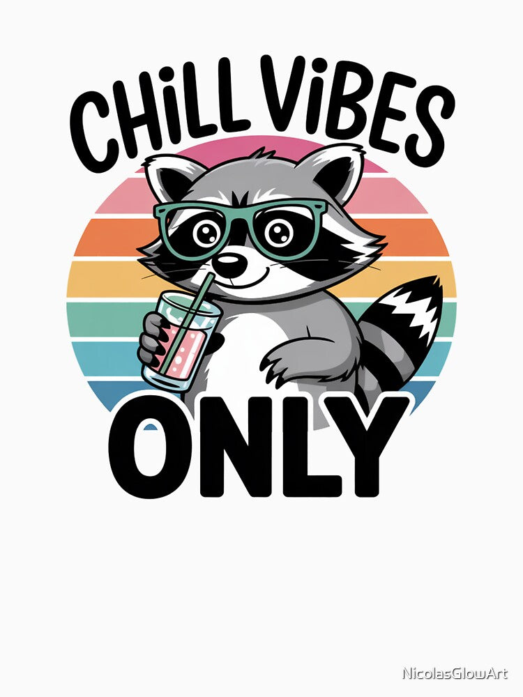 Chill Vibes Only | T-Shirt by NicolasGlowArt