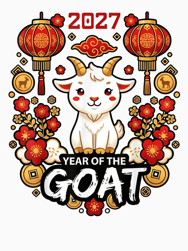 Year of the goat Chinese 2027 Chinese New Year by BASKF