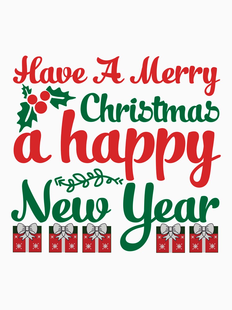 Have A Merry Christmas Happy New Year 2022 by Mogadoor