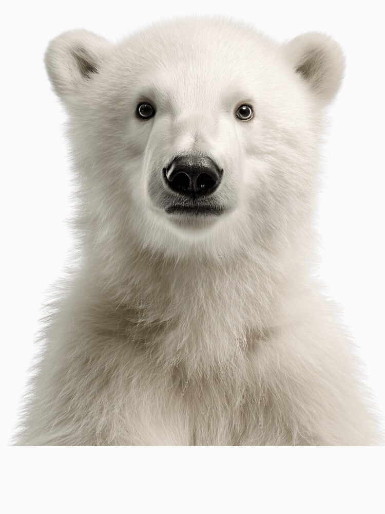 Adorable Baby Polar Bear for Cute Polar Bear lovers by LazyOwlStore