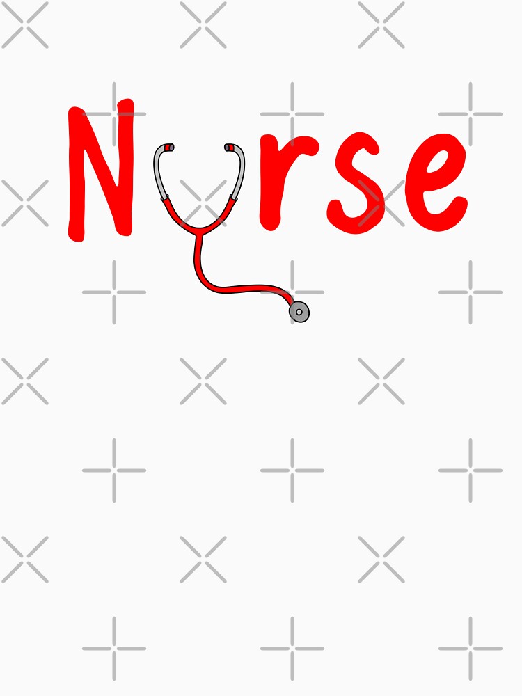 Funny Nurse Stethoscope by Sartoris Art