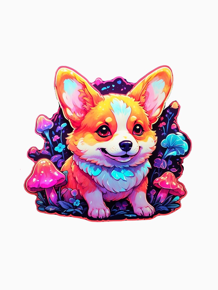Mushroom corgi by LevCreates