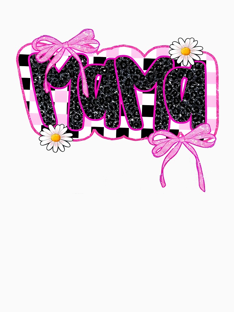 Pink Mama Coquette Bow, Mama Varsity by Benjaminerickso