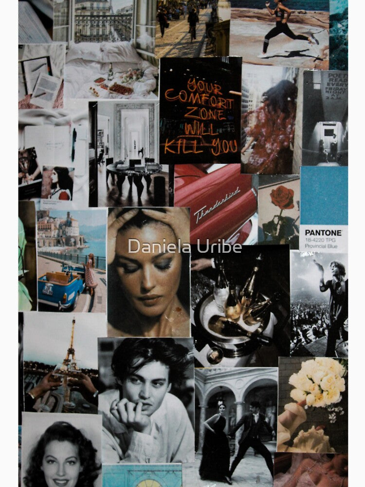 vintage aesthetic collage by Daniela Uribe